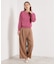 タフニット 洗えるクルーカーディガン