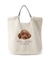 ボア刺繍コードトート