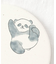 陶器珪藻土コースター panda ごろごろ