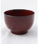 赤溜 汁椀 木目 クリーンコート加工