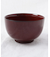 赤溜 どんぶり 木目 クリーンコート加工