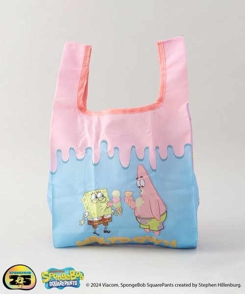 エコバッグICECREAM S ＜SPONGE BOB スポンジ・ボブ＞｜トゥー