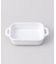 レクタンギュラーディッシュ 14cm WH ＜Staub ストウブ ＞