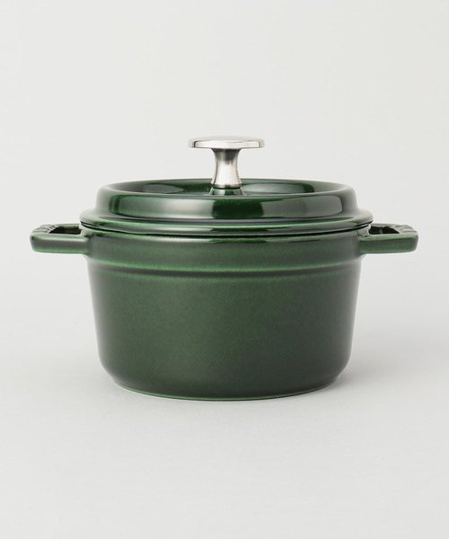 ピコ・ココット 14cm バジルグリーン ＜Staub ストウブ ＞｜トゥーワン
