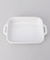 レクタンギュラーディッシュ 20cm WH ＜Staub ストウブ ＞