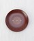 むすび 5.7寸 丸皿 朱