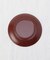 むすび 5.7寸 丸皿 朱