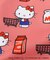 キッズエプロン カート PK ＜HELLO KITTY ハローキティ＞