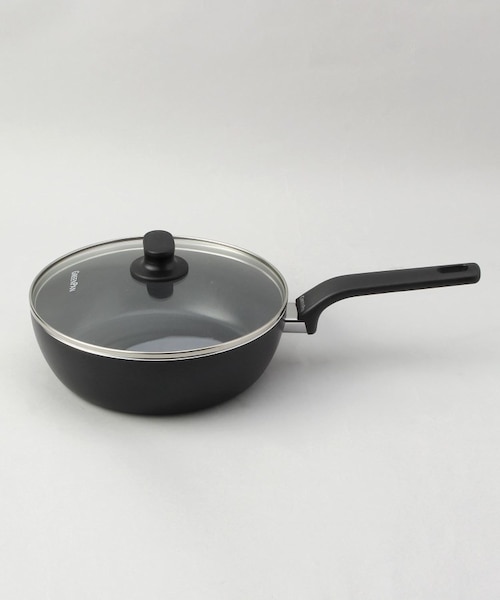 エッセンス フライパン 24cm 深型 ガラス蓋付き ＜GreenPan グリーン