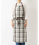 スラブチェック エプロン BR
