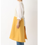 リネンバイカラースルーエプロン ヤマブキ ＜LINEN&BASIC リネンアンドベーシック＞