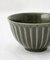 ケイプ 削ぎ茶碗 オリベグリーン