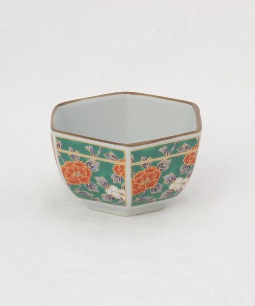 六角鉢 緑彩牡丹｜トゥーワントゥーキッチンストアの通販｜&mall