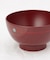 むすび 雑煮椀 朱