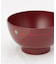 むすび 雑煮椀 朱