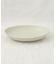 オーバル皿 マットホワイト