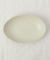 オーバル皿 マットホワイト