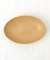 オーバル皿 イエローベージュ