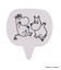 マフィンカップ＆ケーキピックセット（３枚入）ムーミン谷の仲間たち ＜MOOMIN ムーミン＞