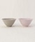 お茶碗セット グレー＆ピンク
