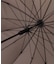 アンブレラ 65cm トープブラウン 長傘 ＜Shupatto シュパット＞
