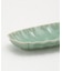シュー オーバル細長皿 グリーン