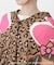 日焼けハローキティ 冷感タオルポンチョ LEOPARD BR