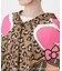 日焼けハローキティ 冷感タオルポンチョ LEOPARD BR