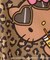 日焼けハローキティ 冷感タオルポンチョ LEOPARD BR