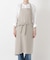 リネンのネックエプロン フリー キナリ ＜LINEN&BASIC リネンアンドベーシック＞