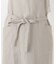 リネンのネックエプロン フリー キナリ ＜LINEN&BASIC リネンアンドベーシック＞