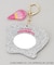 ミラー付きキーリング シルバー HAPIDANBUI ＜Sanrio サンリオ＞
