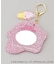 ミラー付きキーリング ピンク HAPIDANBUI ＜Sanrio サンリオ＞