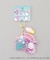 ミラー付きキーリング ピンク HAPIDANBUI ＜Sanrio サンリオ＞