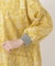 クサバナ 花びらリブ袖かっぽうぎ YE