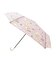 【晴雨兼用】花柄ハンドルタイプ折りたたみ傘