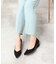 ポインテッドトゥウェッジパンプス
