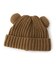 くまみみリブニット帽