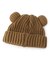 くまみみリブニット帽