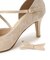 サイドオープンリボン付きヒールパンプス 結婚式二次会 パーティー