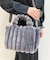 2WAY トート ショルダーバッグ ファー