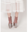 【ラク盛り／ショートブーツ】リピーター続出／脚長美脚　グリッターヒールショートブーツ