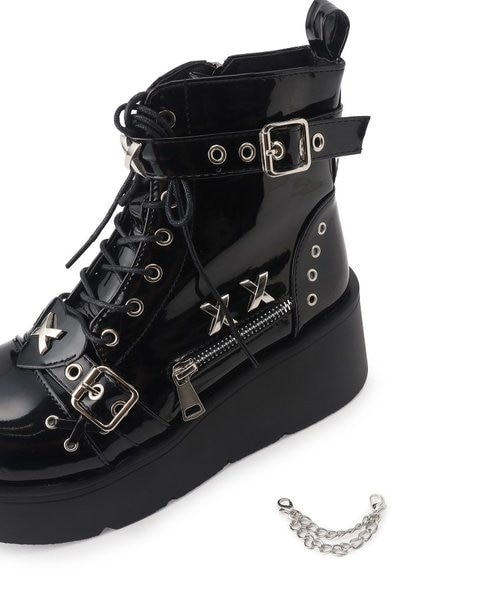 unif 厚底ブーツ レザー ユニフ 地雷系 厚底 reflem ブーツ 中性 unif 厚底ブーツ レザー ユニフ 地雷系 厚底 reflem ブーツ 中性 厚底