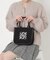 ロゴ刺繍ミニトート