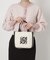 ロゴ刺繍ミニトート