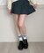 厚底2段ソールローファーパンプス