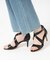 カウンター付きクロスストラップサンダル 24SS
