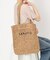雑材ロゴ刺繍トート