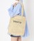 雑材ロゴ刺繍トート
