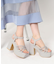 【ラク盛り／サンダル】リピーター続出／脚長美脚　ラク盛り厚底サンダル